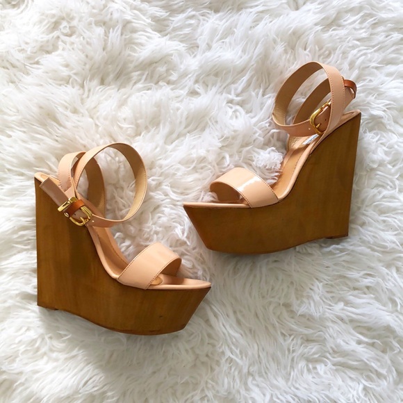 Steve Madden Shoes - Steve Madden Blush Platform Wedge Sandals